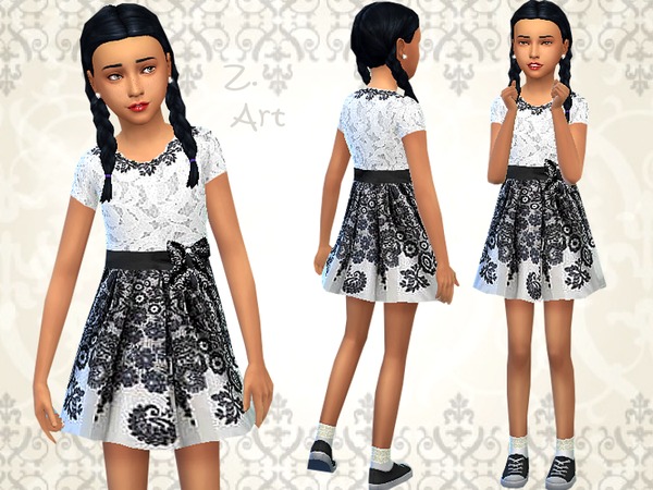 Sims 4 Little Fashion by Zuckerschnute20 at TSR