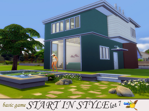 Sims 4 Start in Style lot 7 by evi at TSR
