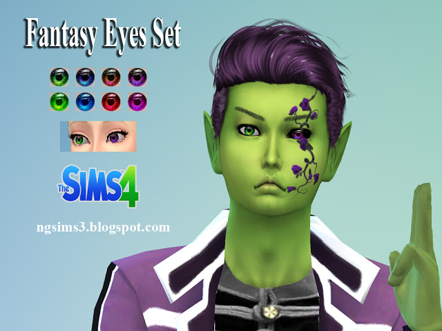 Sims 4 Fantasy Eyes & Acc. at NG Sims3