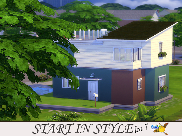 Sims 4 Start in Style lot 7 by evi at TSR