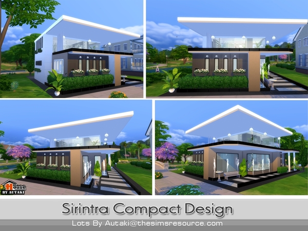 Sims 4 Sirintra Compact Design by Autaki at TSR