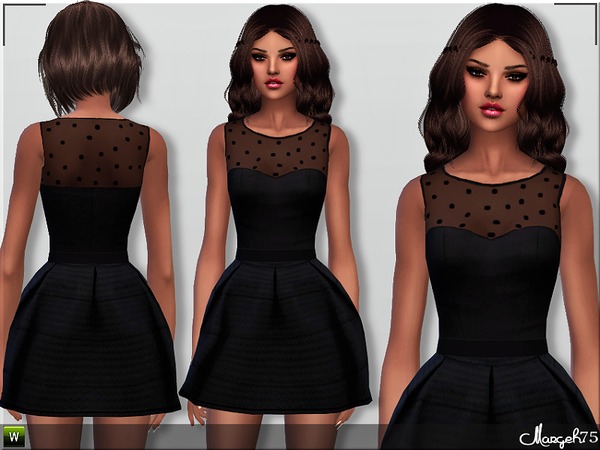 Sims 4 S4 Roma Dress by Margeh 75 at TSR