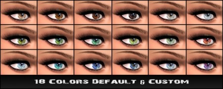 True To Life Custom/Default Eyes by Shady at Mod The Sims