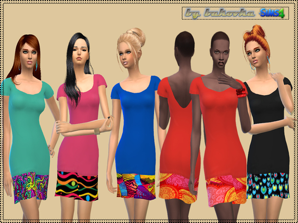 Sims 4 Dress Ornament by bukovka at TSR