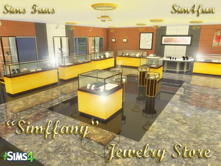 Jewelry Store by Sim4fun at Sims Fans