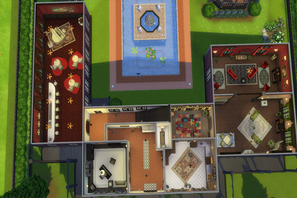 Sims 4 Villa Vandengulden by MadameChaos at Blacky’s Sims Zoo