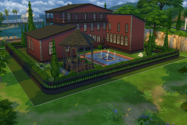 Sims 4 Villa Vandengulden by MadameChaos at Blacky’s Sims Zoo
