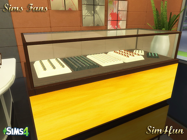 Sims 4 Jewelry Store by Sim4fun at Sims Fans
