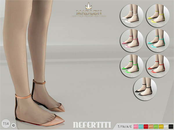 Madlen Nefertiti Flats by MJ95 at TSR » Sims 4 Updates