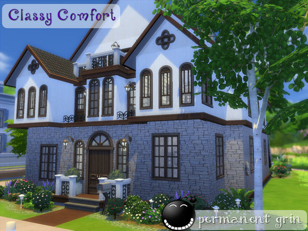 Sims 4 Classy Comfort house by permanentgrin at TSR