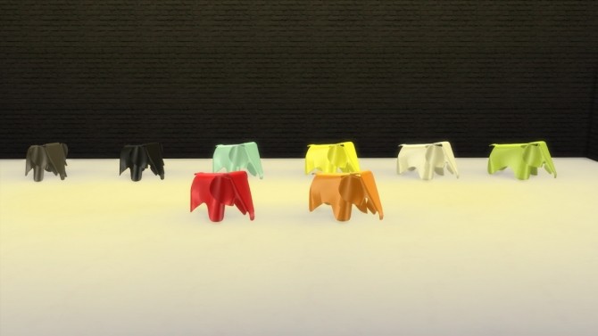 Sims 4 Eames Elephant at Meinkatz Creations