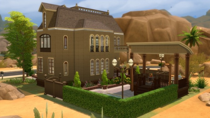 Sims 4 243 Sand Trap Lane DV Maxis Makeover by Christine11778 at Mod The Sims