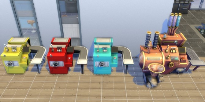 Sims 4 Smaller cupcake machine by Esmeralda at Mod The Sims