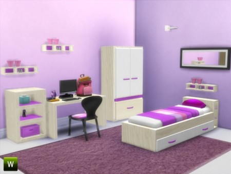 The Sweetest Dream Kids bedroom at Little Sims Stuff