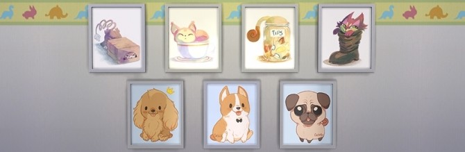 Sims 4 Cute kittens and puppies pictures by Fuyaya at Sims Artists