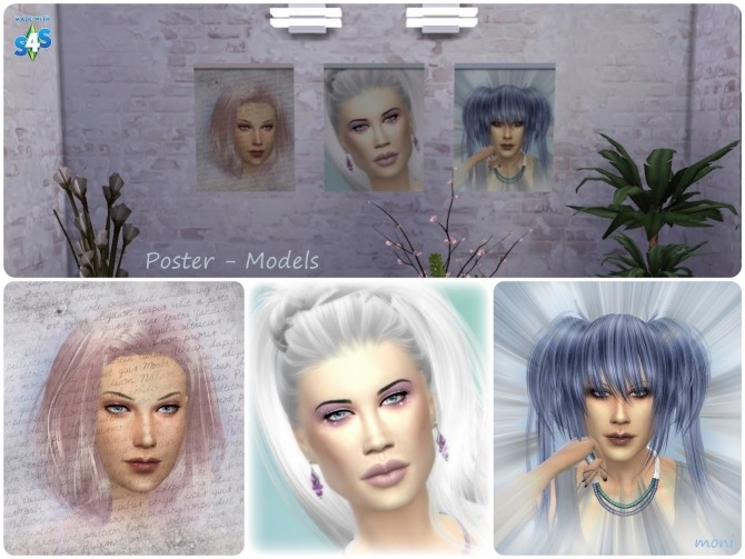 Sims 4 Model Posters at ARDA