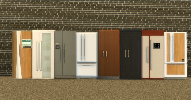 Refrigerators by AdonisPluto at Mod The Sims » Sims 4 Updates