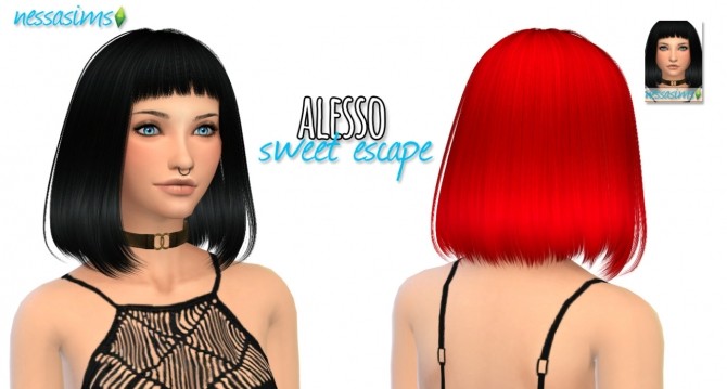 Sims 4 Alesso Sweet Escape retexture at Nessa Sims