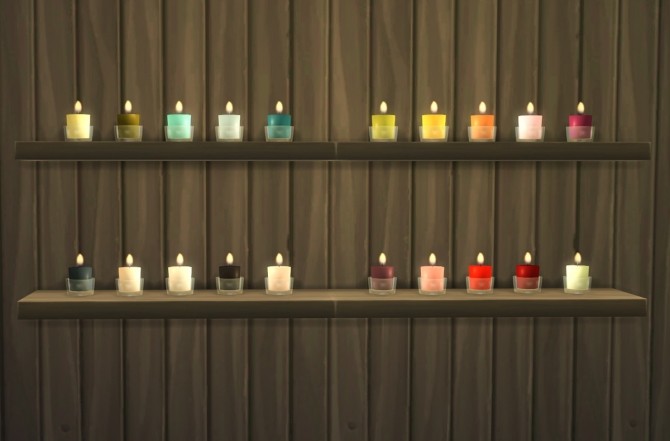 Sims 4 Glass Candles at Omorfi Mera