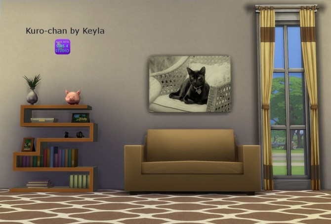 Sims 4 Wall Pictures / Cities and Cat at Keyla Sims