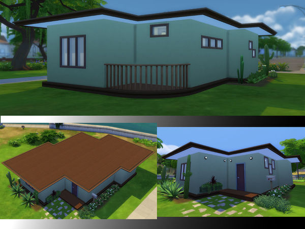 Sims 4 Azally Starter House by Ineliz at TSR
