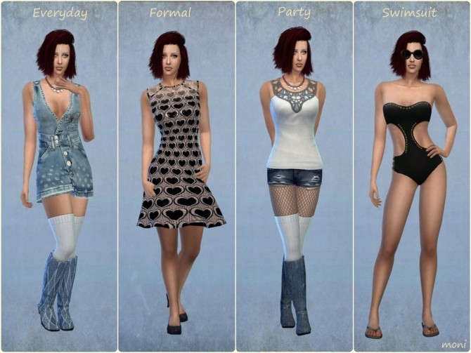 Sims 4 Delia by Moni at ARDA