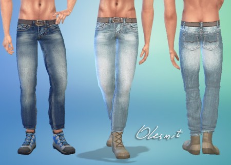 Male jeans at OleSims » Sims 4 Updates
