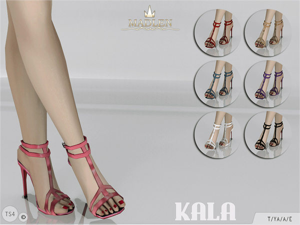 Sims 4 Madlen Kala Sandals by MJ95 at TSR