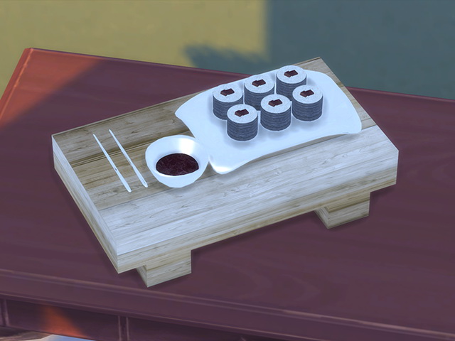 Sims 4 Sushi Set by Kresten 22 at Sims Fans