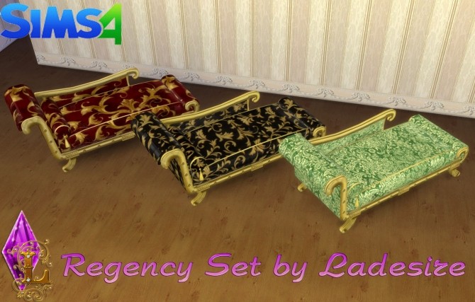 Sims 4 Regency Set at Ladesire