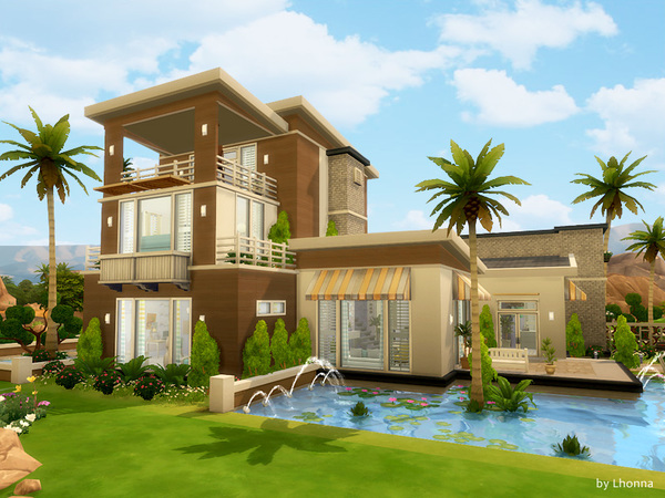 Sims 4 Summer Dream house by Lhonna at TSR