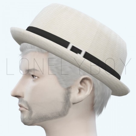 Summer straw hat by Lonelyboy at Happy Life Sims