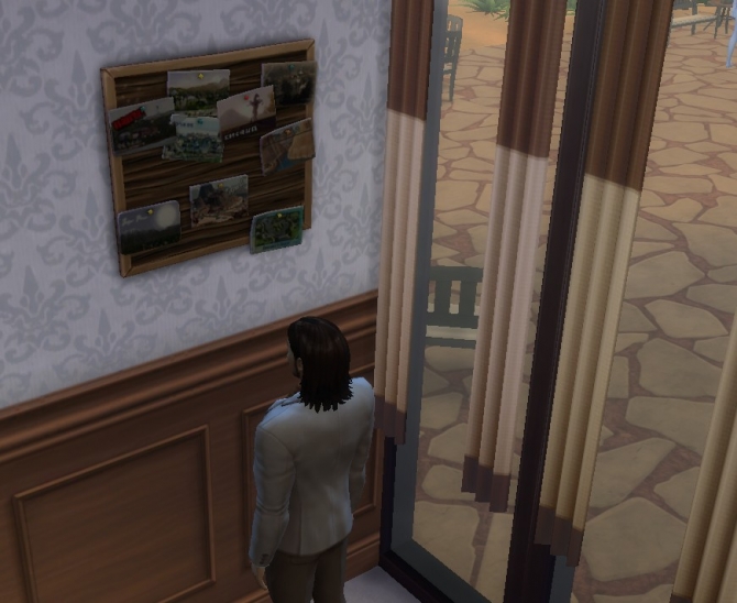 2 Postcard Boards (6 recolors in total) by Sauris at Mod The Sims