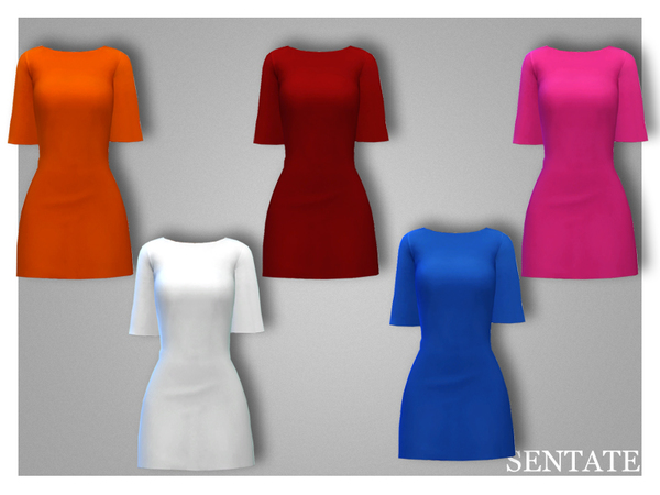 Sims 4 Tilly Dress by Sentate at TSR