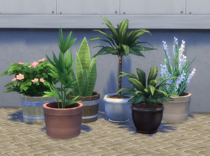 Sims 4 Modular Plants V by plasticbox at Mod The Sims