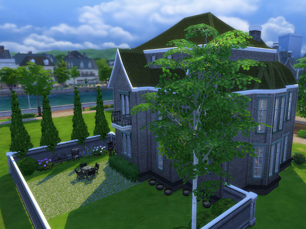 Sims 4 Elric Gothic Mansion by Ineliz at TSR