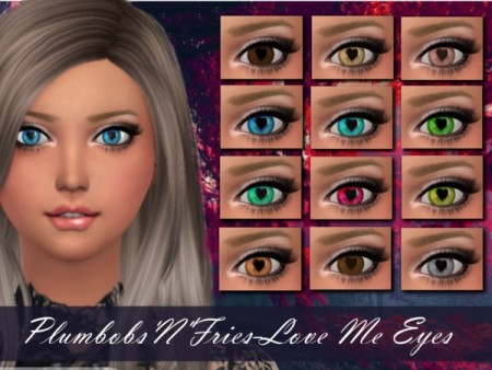 Love Me Eyes by Plumbobs n Fries at TSR » Sims 4 Updates