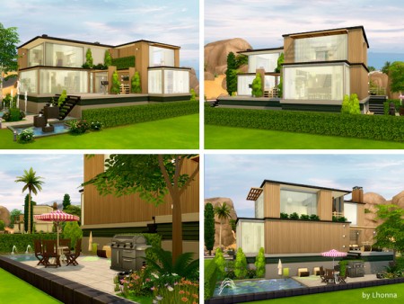 Eco Line 2.0 house by Lhonna at TSR » Sims 4 Updates