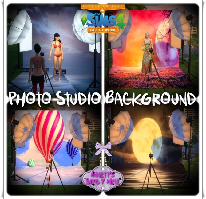Sims 4 Photo Studio Backgrounds at Annett’s Sims 4 Welt