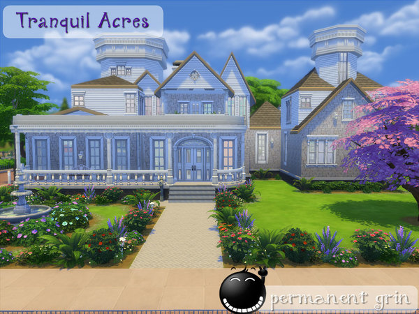 Sims 4 Tranquil Acres house by permanentgrin at TSR