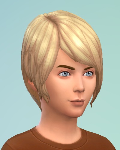 Sims 4 PixiLong Child hair at Birksches Sims Blog