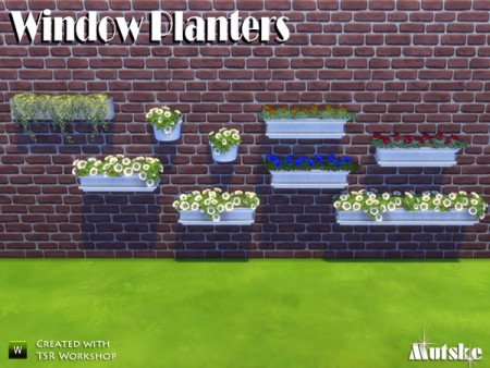 Window Planters by mutske at TSR