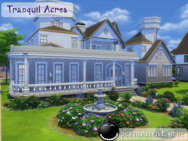 Sims 4 Tranquil Acres house by permanentgrin at TSR