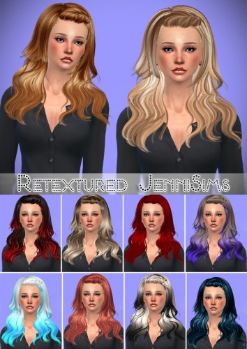 Newsea's Morrison Hair retextured at Jenni Sims » Sims 4 Updates