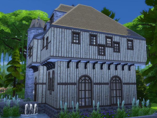 Sims 4 Forest Castle by Ineliz at TSR