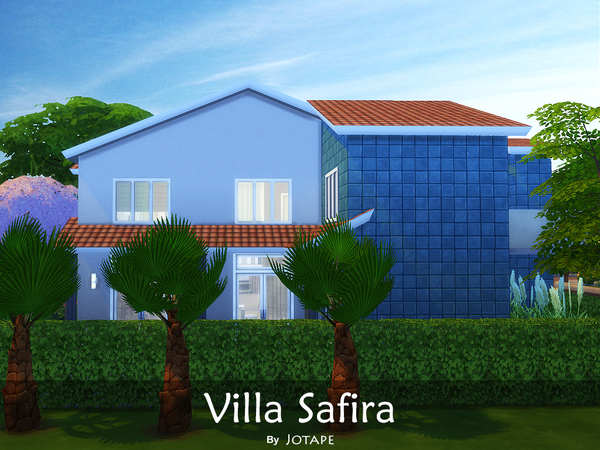 Sims 4 Villa Safira by Jotape at TSR