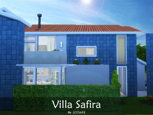 Sims 4 Villa Safira by Jotape at TSR