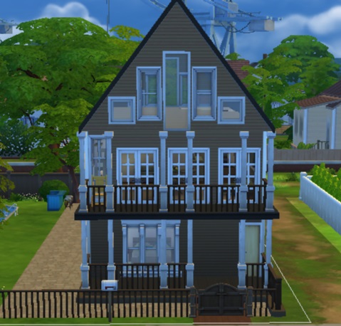 Sims 4 Eclectic House by Bunny m at Mod The Sims