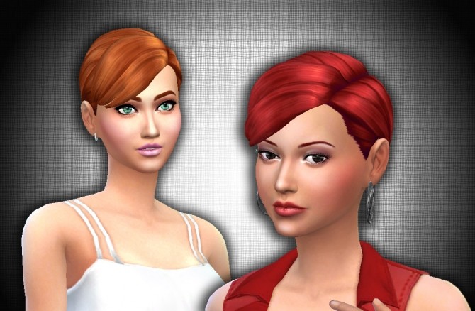 Sims 4 Short Silk Hair at My Stuff