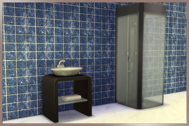 Sims 4 Thilou wall tiles by Cappu at Blacky’s Sims Zoo